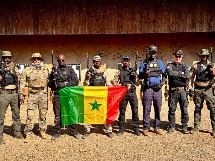 Promotion de formation avec le drapeau du Sénégal